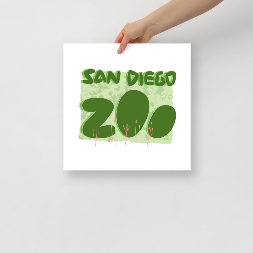 san diego zoo poster best american gift