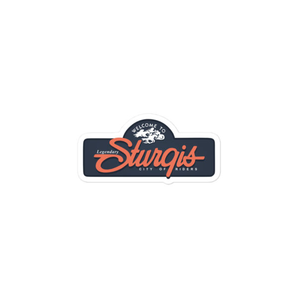 Sturgis City South Dakota Sticker best american gift