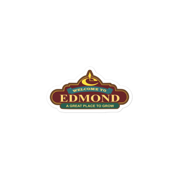 Edmond Oklahoma Sticker bestamericangift