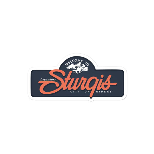 Sturgis City South Dakota Sticker best american gift