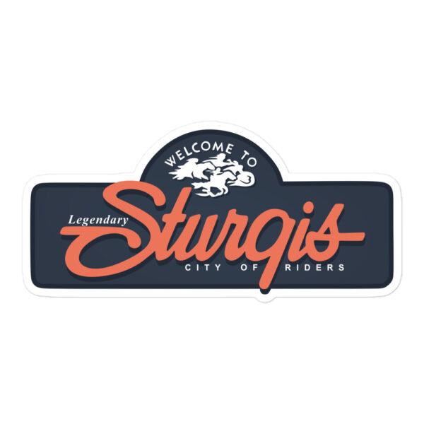 Sturgis City South Dakota Sticker best american gift
