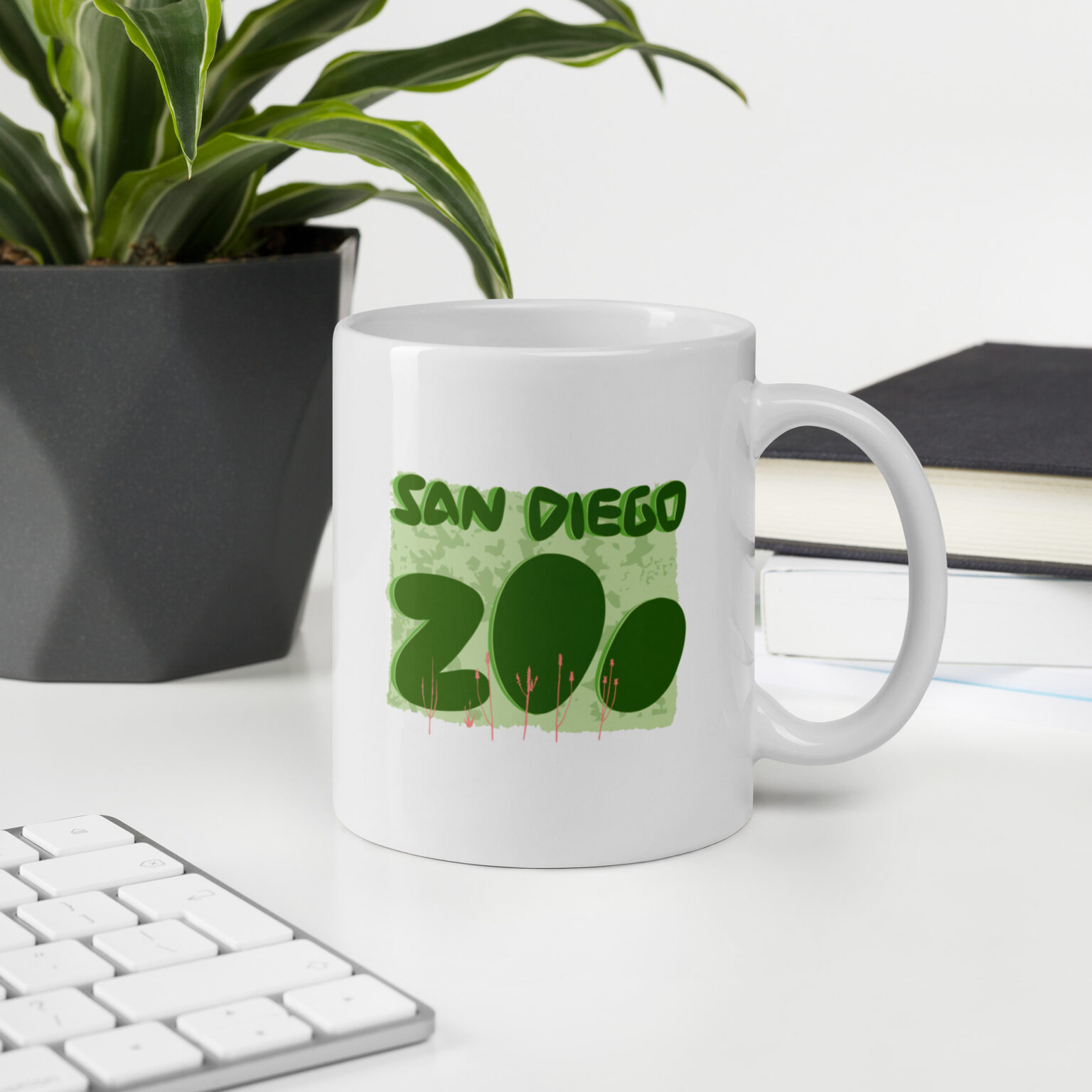 san diego zoo white mug best american gift