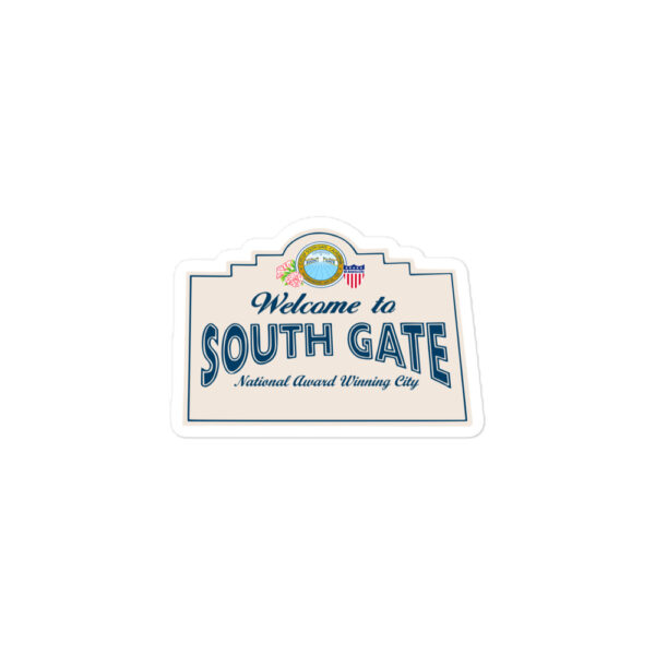 South Gate California Sticker best american gift