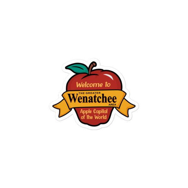 Wenatchee Washington sticker best american gift