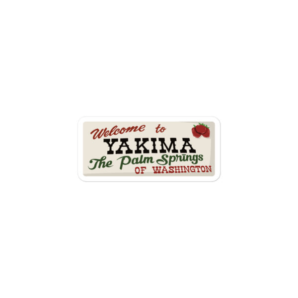 Yakima Washington sticker best american gift