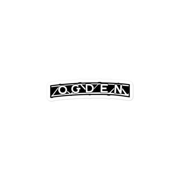 Ogden Utah Sticker Best American Gift