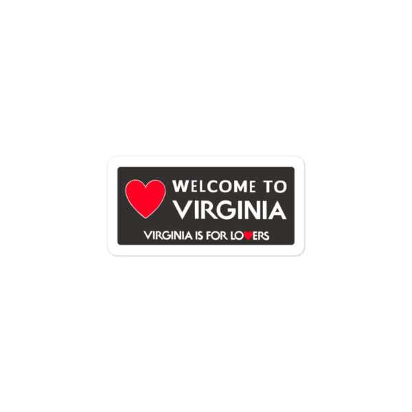 Virginia is for lovers sticker best american gift
