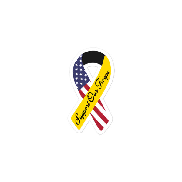 Support Our Troops United States Sticker Best American Gift