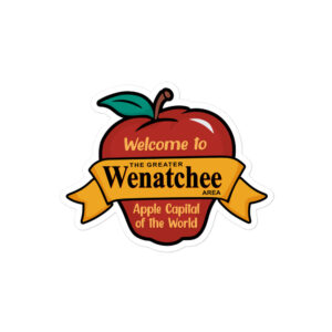 Wenatchee Washington sticker best american gift