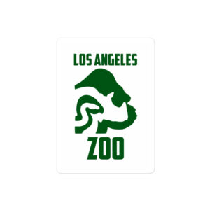 Los Angeles Zoo California sticker