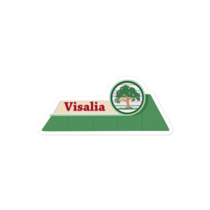 Visalia California Sticker best american gift