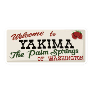 Yakima Washington sticker best american gift