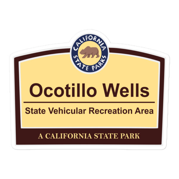 Ocotillo Wells California sticker - Image 3