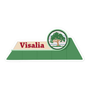 Visalia California Sticker best american gift